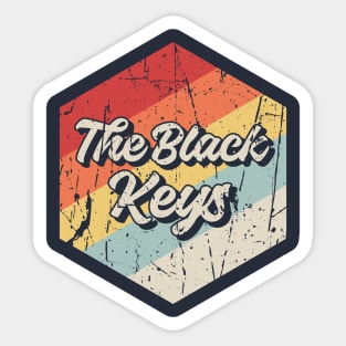 The Black Keys Retro Sticker